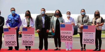 Estados Unidos envía nuevo lote de 1.5  millones de vacunas Moderna.