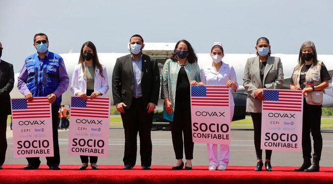 Estados Unidos envía nuevo lote de 1.5  millones de vacunas Moderna.