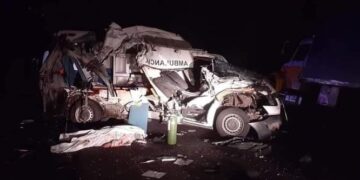 3 fallecidos se reportan en  un accidente de transito en San Miguel.