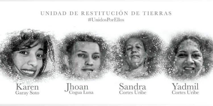 Cuatro miembros de la comisión de Restitución de Tierras fueron asesinados en Colombia.