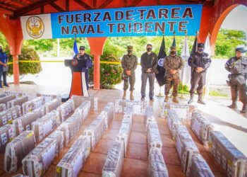 Autoridades salvadoreñas incautan droga valorada en $34 millones.