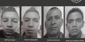 4 pandilleros, son condenados a 28 años de cárcel.
