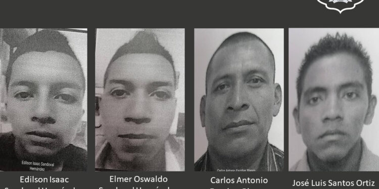 4 pandilleros, son condenados a 28 años de cárcel.