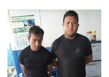 Elementos de la FAES capturados en flagrancia por tráfico ilícito de drogas.