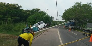 Fatal accidente de tránsito en Santa Ana.