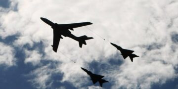 Las incursiones “sin precedentes” de aviones militares chinos en el espacio aéreo de Taiwán.