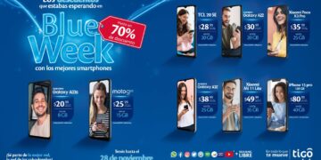 Tigo El Salvador anunció su tradicional Feria de Smartphones pospago “Blue Week”.