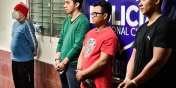 PNC capturá a 7 sujetos extorcionistas de 11,163 dólares a través de medios informaticos.