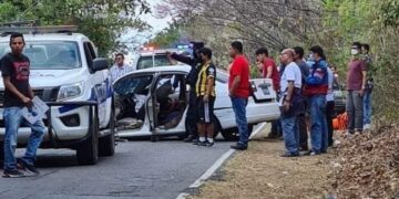Trágico accidente de tránsito en San Vicente.