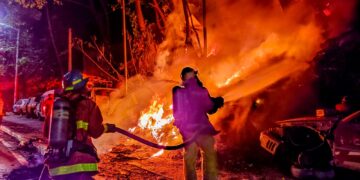 Ministerio de Gobernación presentó estadísticas de atención de emergencias por incendios.