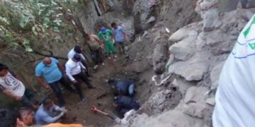 Hombre murió soterrado en Mejicanos.