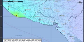 Sismo estremece el territorio salvadoreño
