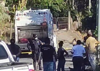 Empleado del tren de aseo muere atropellado.