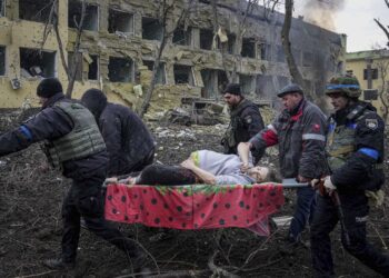 Rusia Bombadea hospital Materno Infantil.