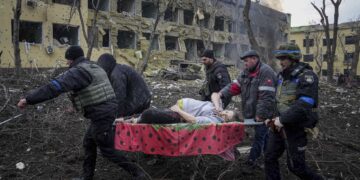 Rusia Bombadea hospital Materno Infantil.
