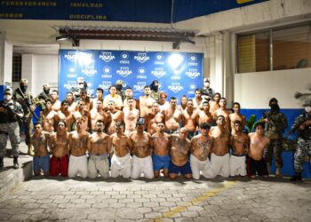 Miles de terroristas tras las rejas, bajo el régimen de excepción.