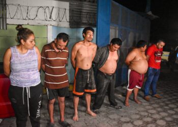 Tras las rejas terroristas que delinquían en Soyapango.