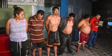 Tras las rejas terroristas que delinquían en Soyapango.