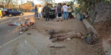 Tres personas mueren en accidente de tránsito