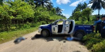 Acribillan a 3 policías en Honduras.