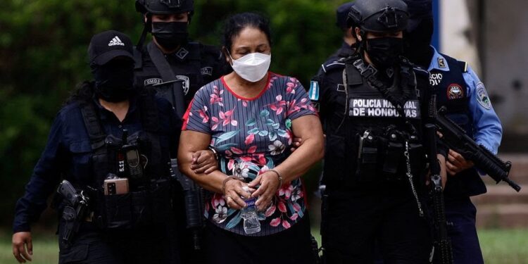 Capturan a Herlinda Bobadilla, la poderosa narcotraficante hondureña.