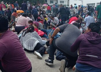 Balacera en Centro de Vacunación de niños en Puebla.