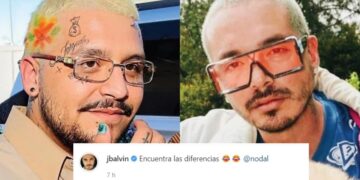 Polémica y tiradera entre J. Balvin y Nodal.