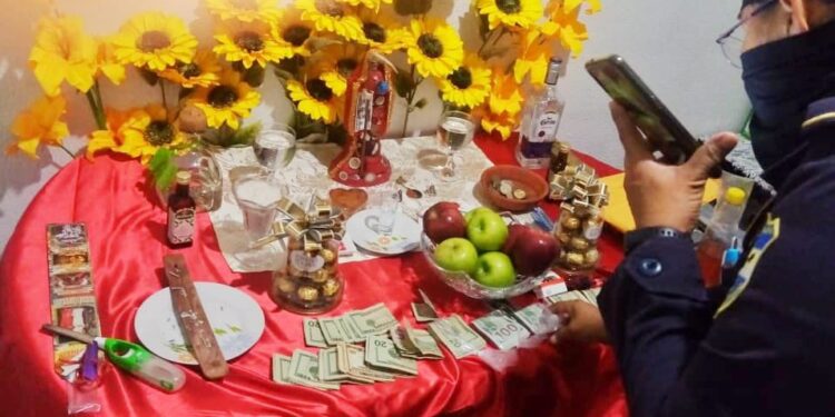 Capturan a terroristas que hacían rituales satánicos.