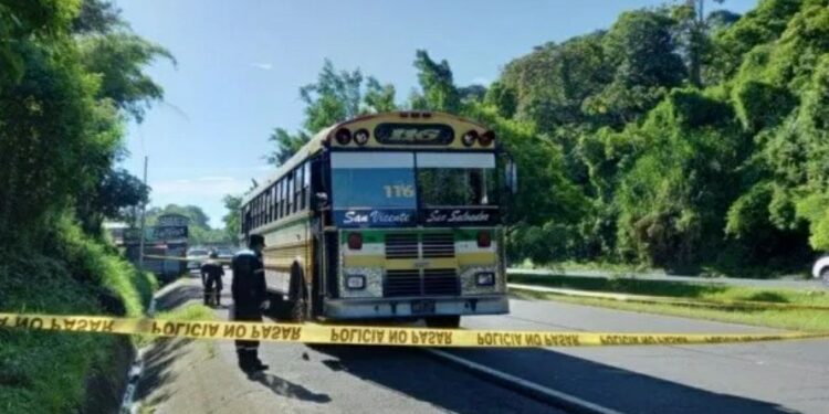 Matan a sujeto que se subió a robar a un bus de la ruta 116.