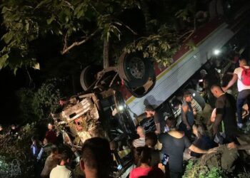 16 migrantes mueren tras accidentarse en Nicaragua.
