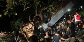16 migrantes mueren tras accidentarse en Nicaragua.