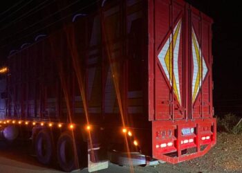 Localizan a 110 migrantes hacinados en camión.