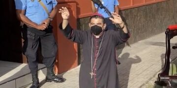 Gobierno de Nicaragua sitia a Obispo crítico de Daniel Ortega.