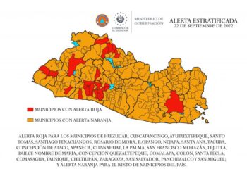 Alerta Roja por lluvias en diversos municipios del país.