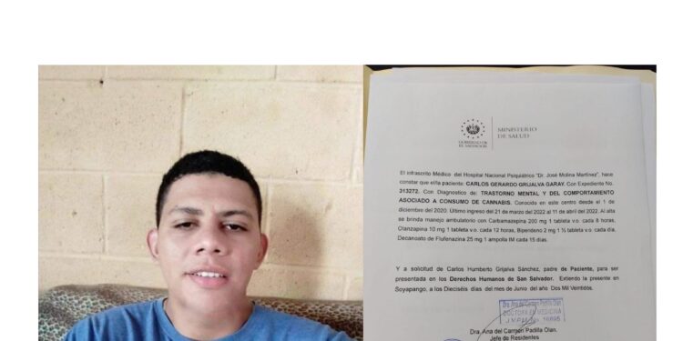 “Devuélvanme a mi nieto”. Abuelo suplica por la libertad de joven con transtornos mentales.