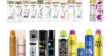 Retiran del mercado champús secos de Dove y 5 marcas más por químicos cancerígenos.