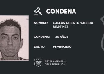 Condenan a hombre que mató a golpes a su compañera de vida.