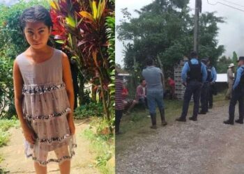 Raptan, violan y asesinan a niña de 10 años en aldea hondureña.