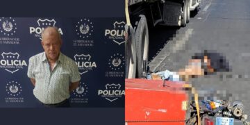 Capturan a hombre que atropelló a motociclista en San Miguel.