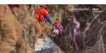 Niñas salvadoreñas abandonadas en el Río Bravo están bajo la protección del DIF.