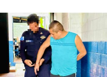 Capturan a motorista por atropellar un canino.