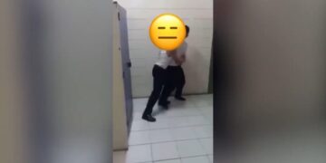 Estudiantes de la Ofelia Herrera se fueron a los golpes.