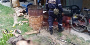 Asesinan a machetazos a una pareja en Atiquizaya.