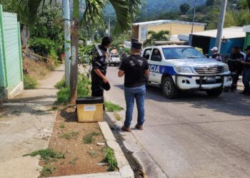 Presunto asaltante murió abatido por la PNC.