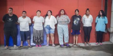 Capturan a presuntos homicidas en San Salvador.