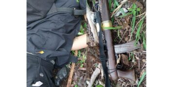 Un presunto terrorista murió abatido en Cabañas.