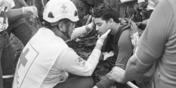 Fallece joven que quedó atrapado en maquina de uso agrícola.