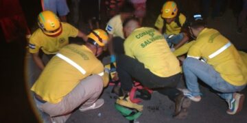 Joven muere atropellado en Sonsonate.