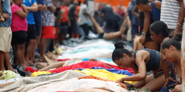 Presidente Lula da Silva califica de “matanza” operación en favelas.