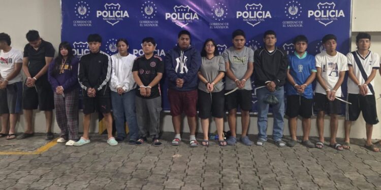 Capturan a pandilleros de “La Raza”.